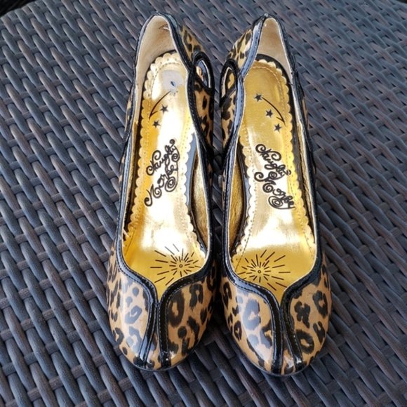 Naughty Monkey leopard print patent heels - Picture 4 of 8